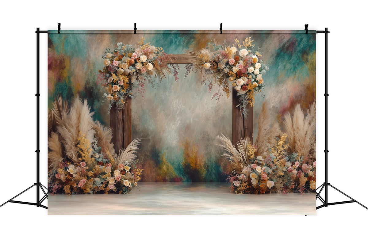 Boho Backdrop Dreamy Ombre Feier Fotohintergrund MRR7-274