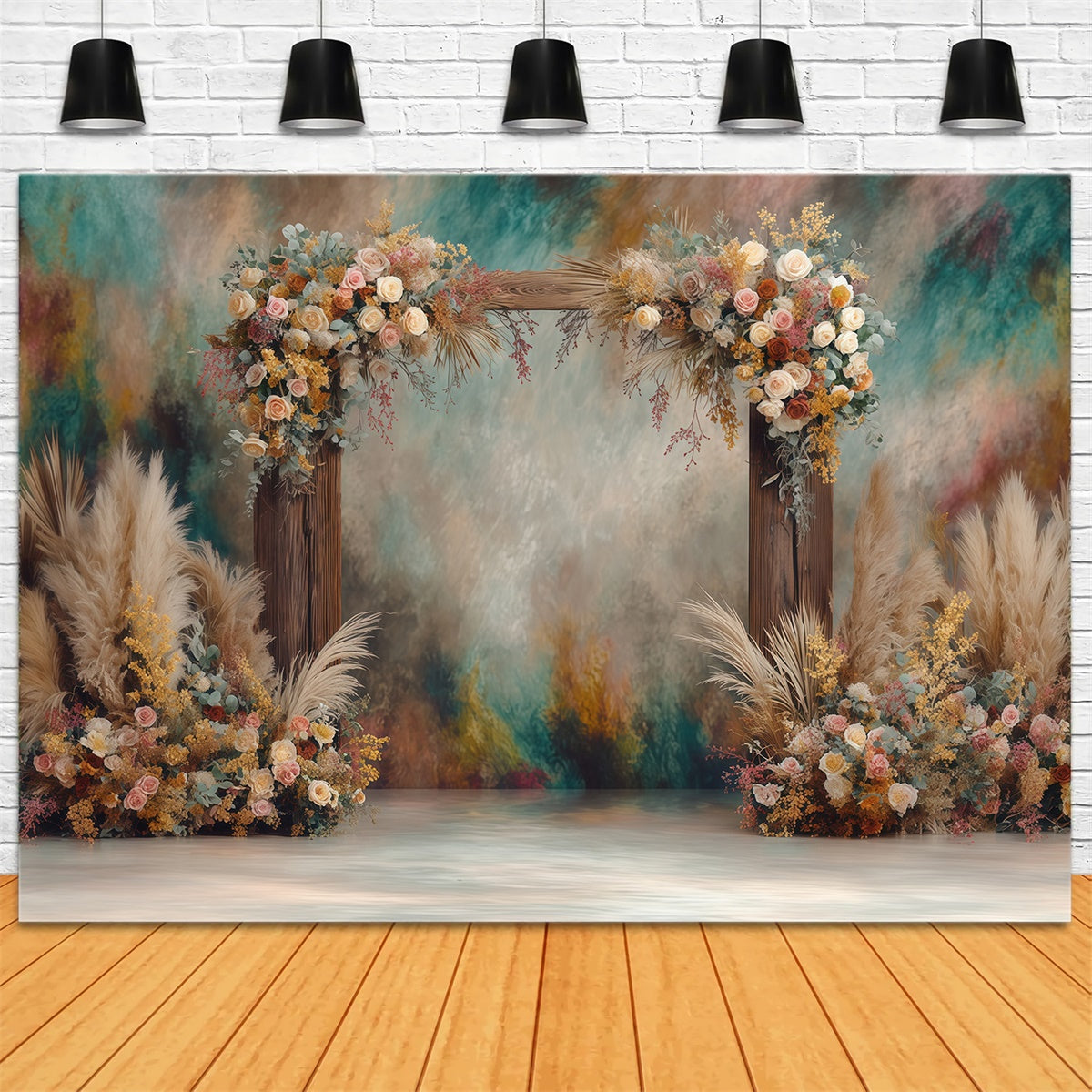Boho Backdrop Dreamy Ombre Feier Fotohintergrund MRR7-274
