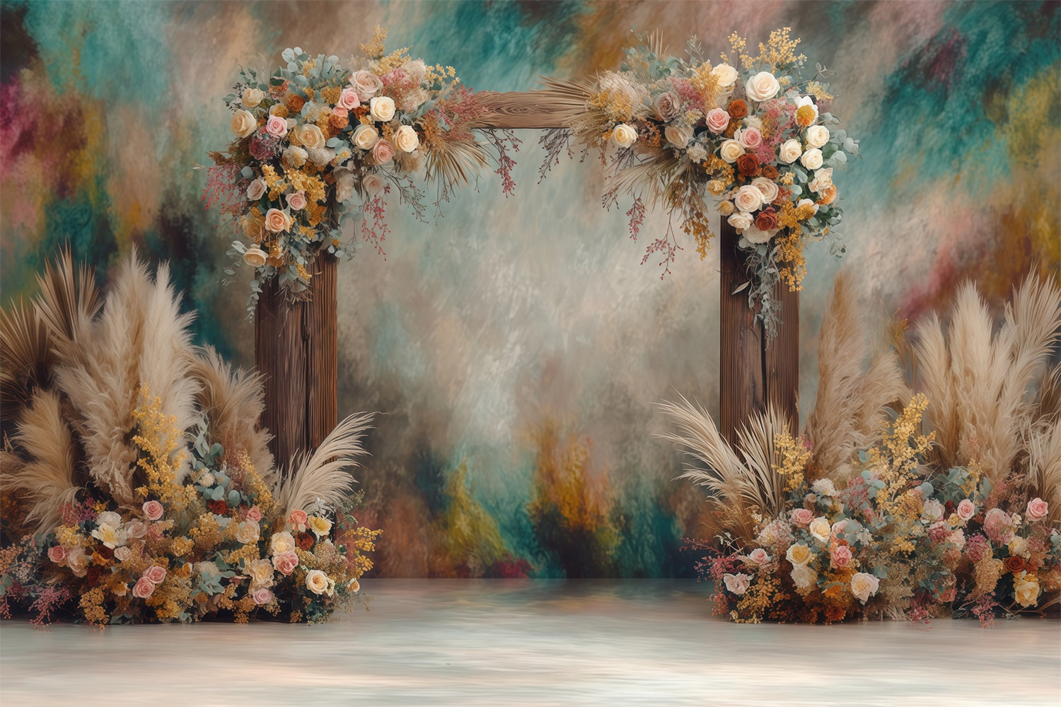 Boho Backdrop Dreamy Ombre Feier Fotohintergrund MRR7-274