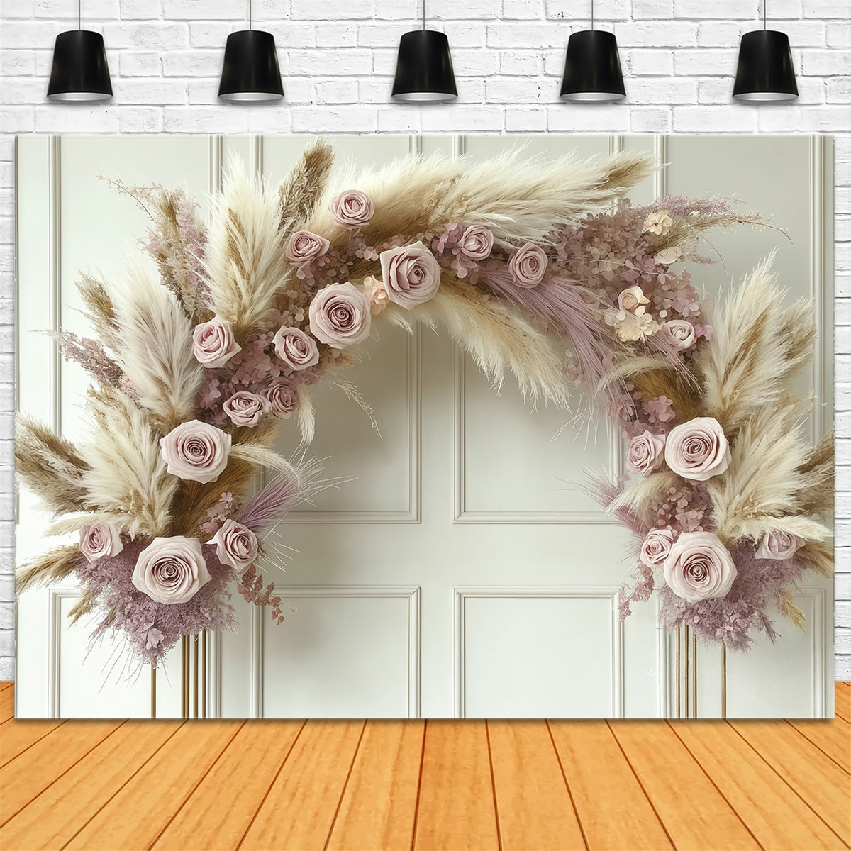 Boho Backdrop Fotografie Soft Bloom Harmony Fotohintergrund MRR7-275