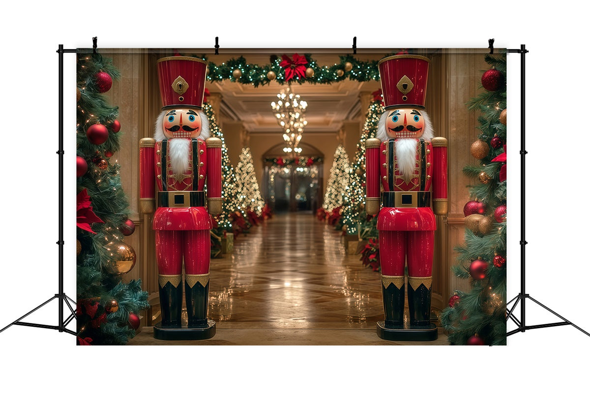 Weihnachtskulisse Klassischer Nussknacker Flurkulisse MRR7-83