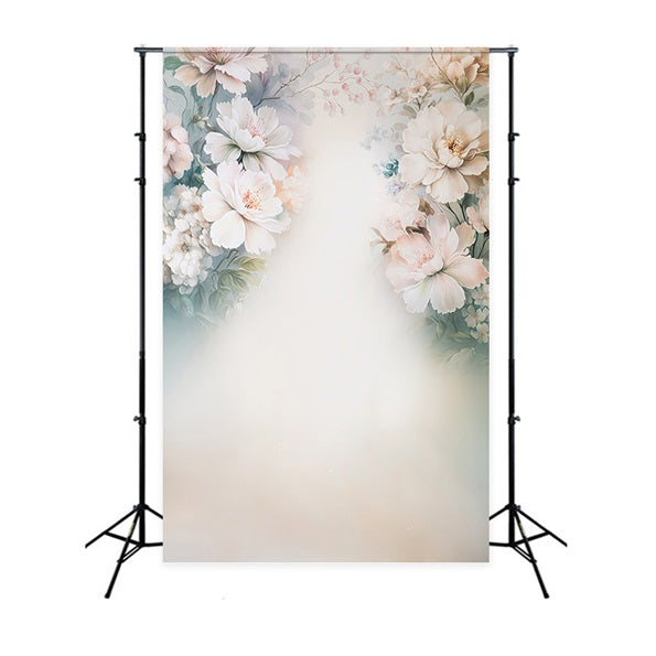 Mutterschafts-Hintergrund Abstrakte Vintage-Blumenmalerei Mutterschafts-Fotohintergrund MRR8-276