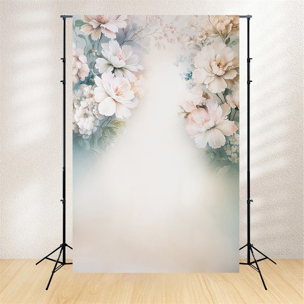 Mutterschafts-Hintergrund Abstrakte Vintage-Blumenmalerei Mutterschafts-Fotohintergrund MRR8-276