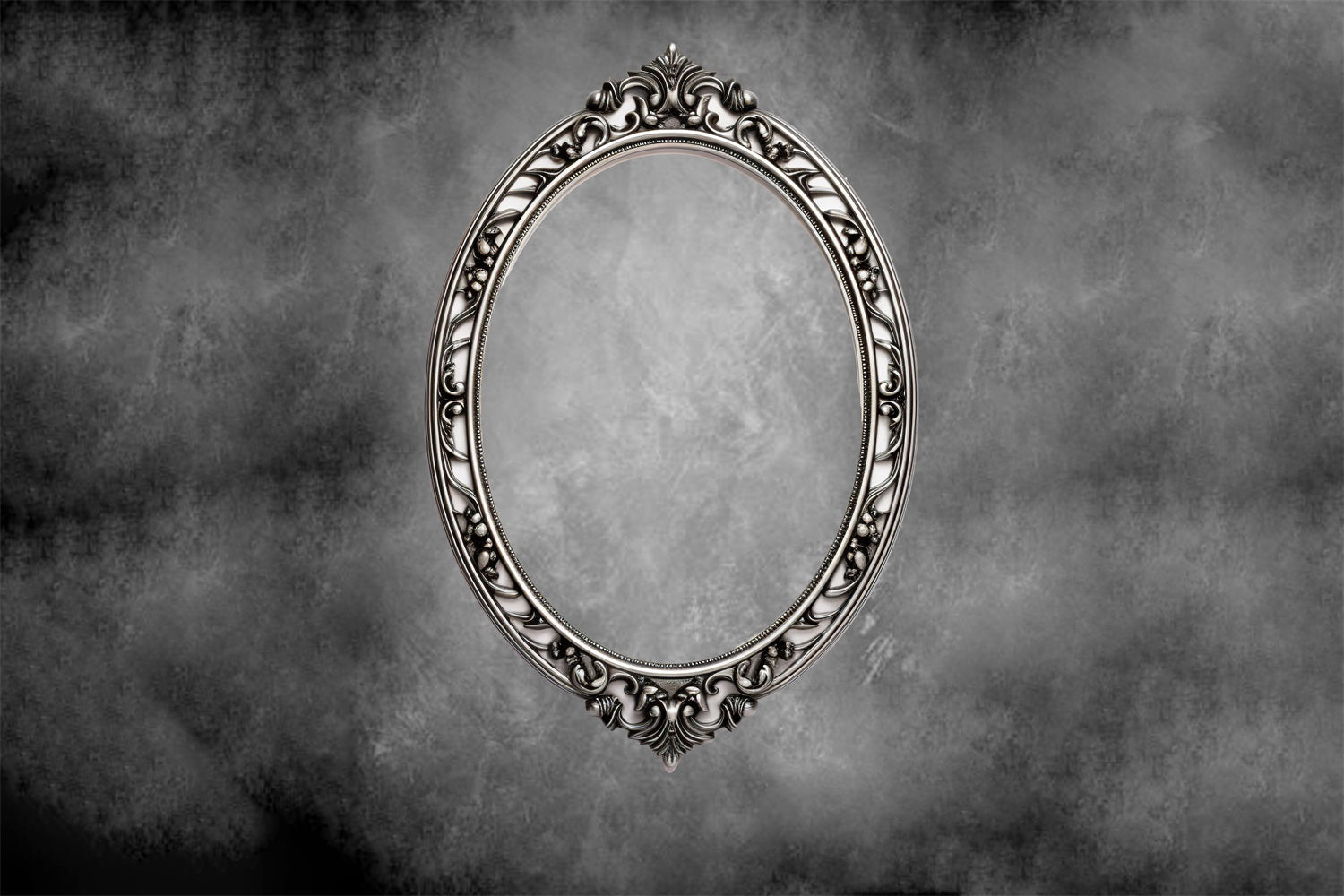 DBackdrop Kunst Klassischer Metall Fotorahmen Grauton Abstrakte Hintergrund RR4-57