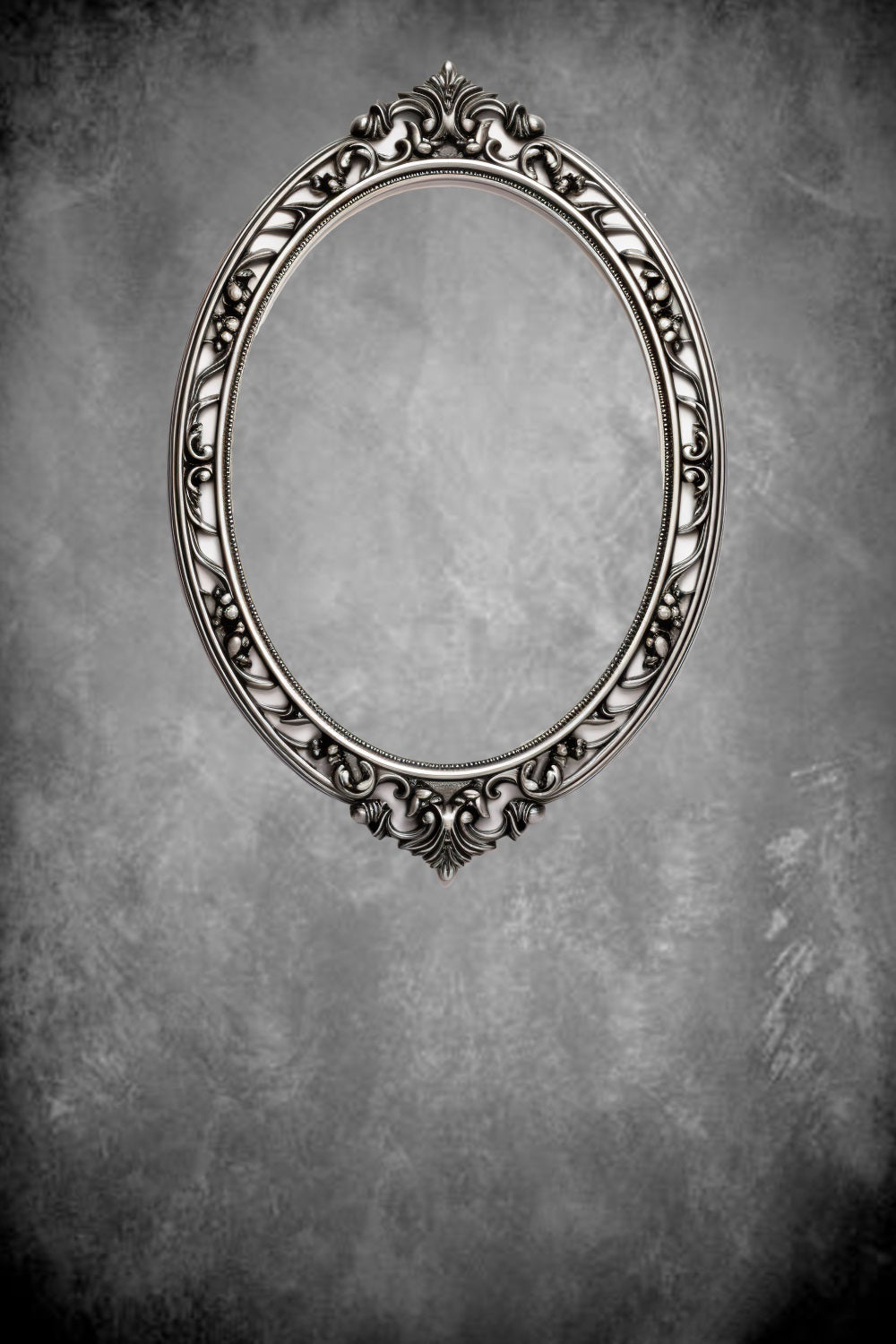 DBackdrop Kunst Klassischer Metall Fotorahmen Grauton Abstrakte Hintergrund RR4-57