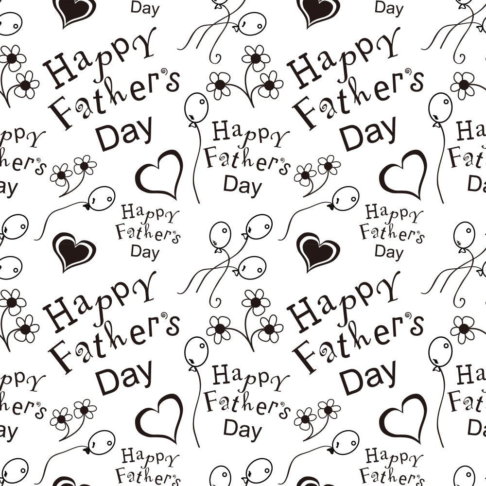 Vatertag Hand Draw Lettering Backdrop RR5-29