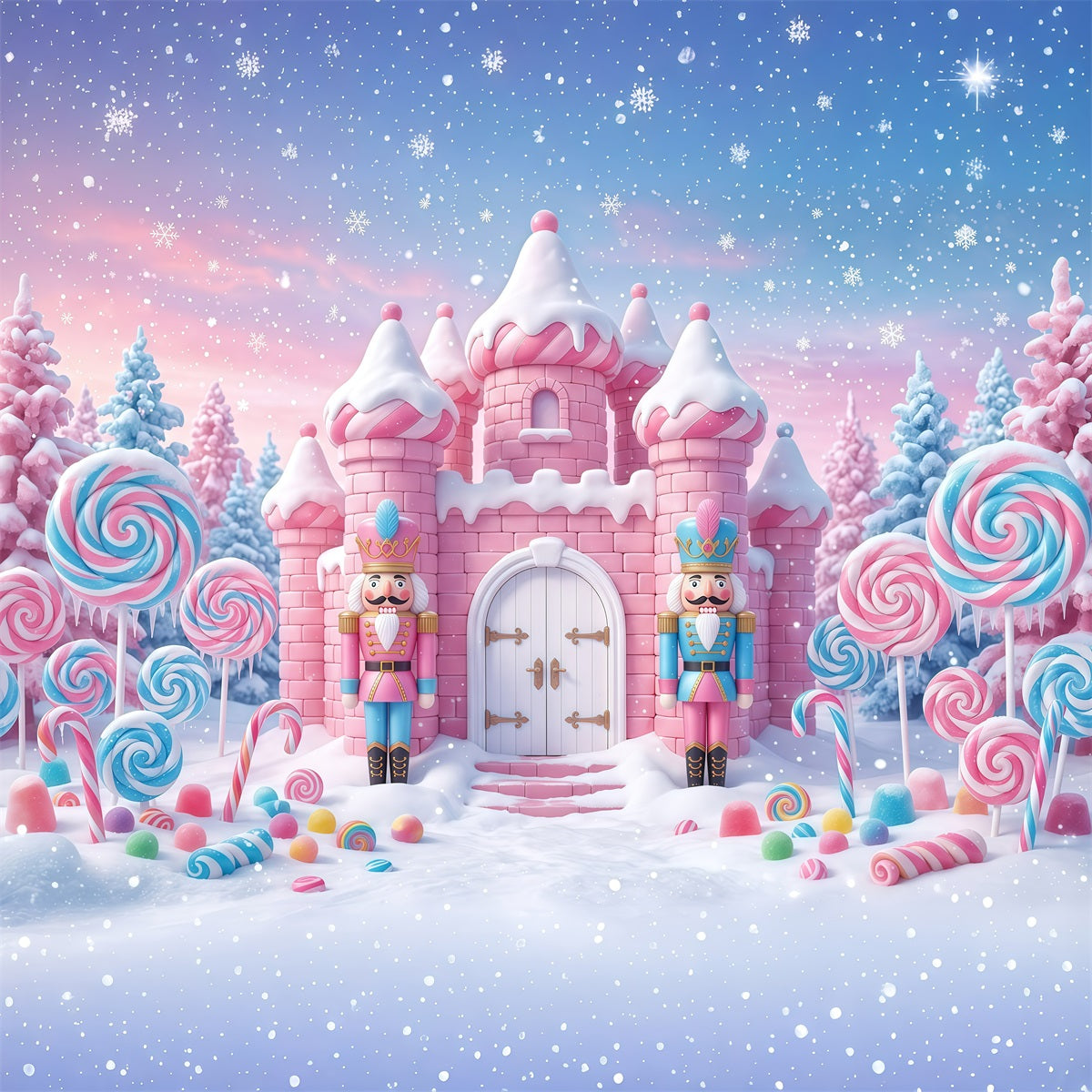 Nussknacker Land Der Süßigkeiten Rosa Bonbonschloss RR610-10