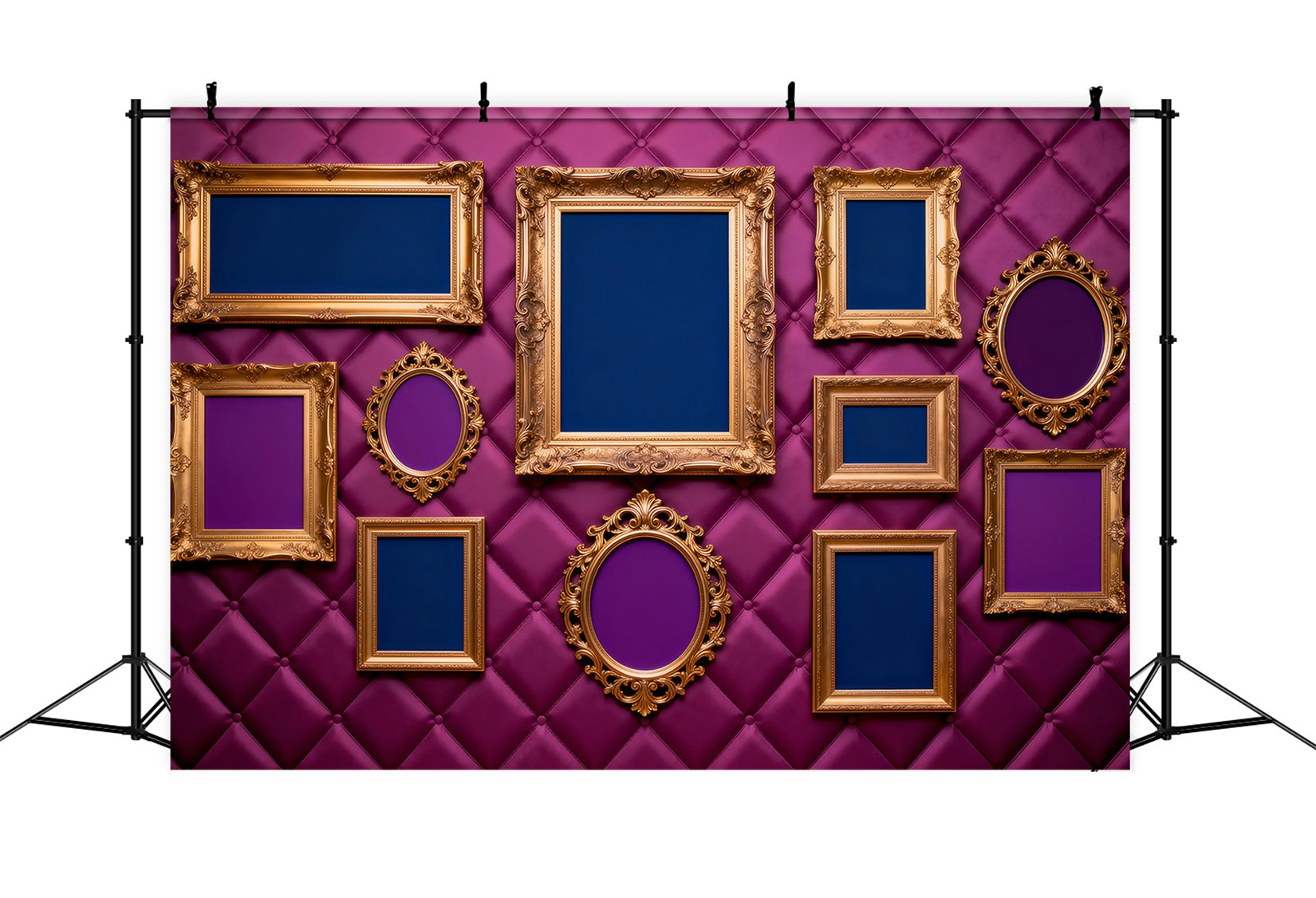 Hintergründe für Boudoir-Fotografie Königlicher Bilderrahmen-Galeriewand Vintage-Fotografie-Hintergründe RR62-98