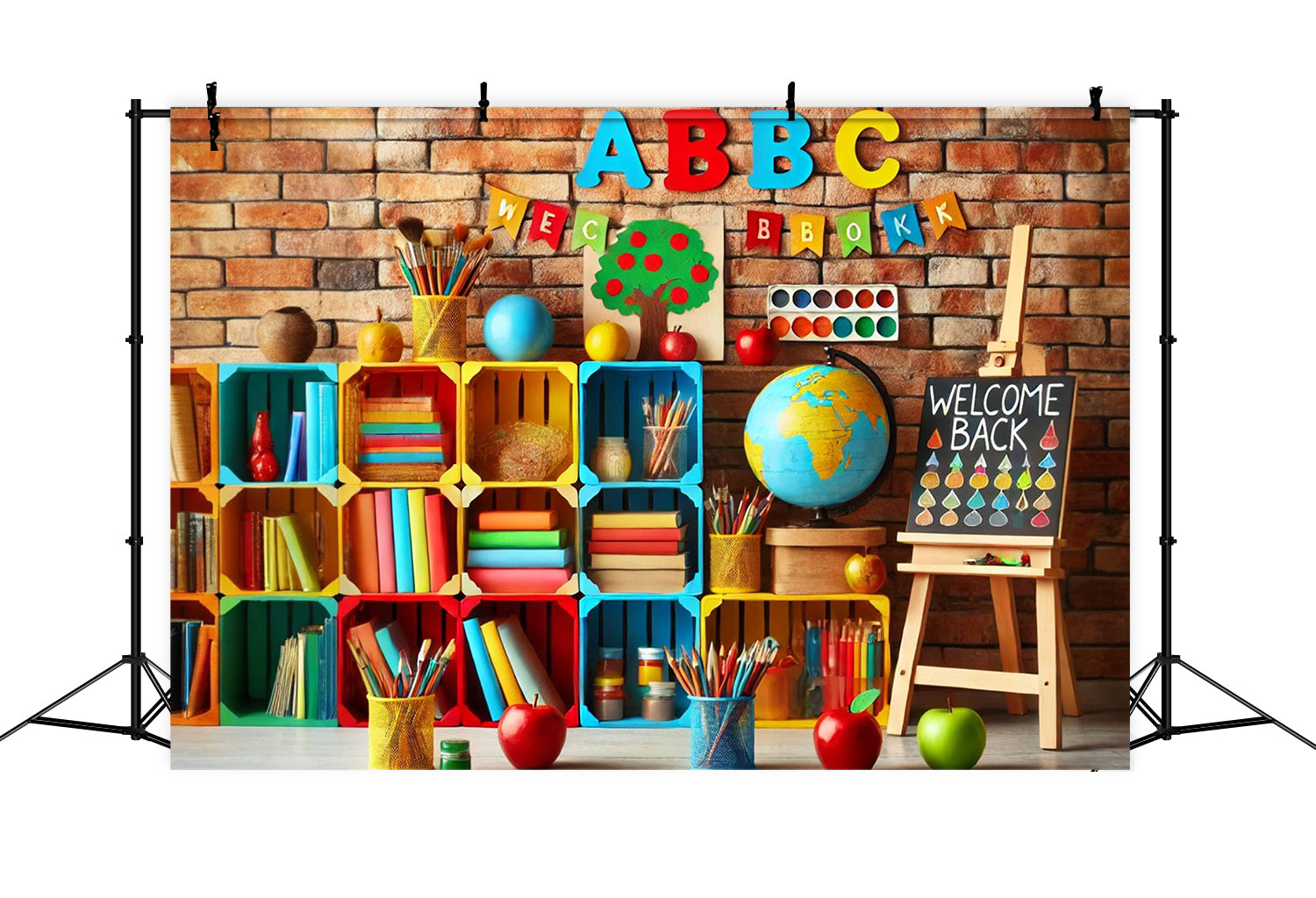 Welcome Back to School Spielzimmerrückwand RR7-199