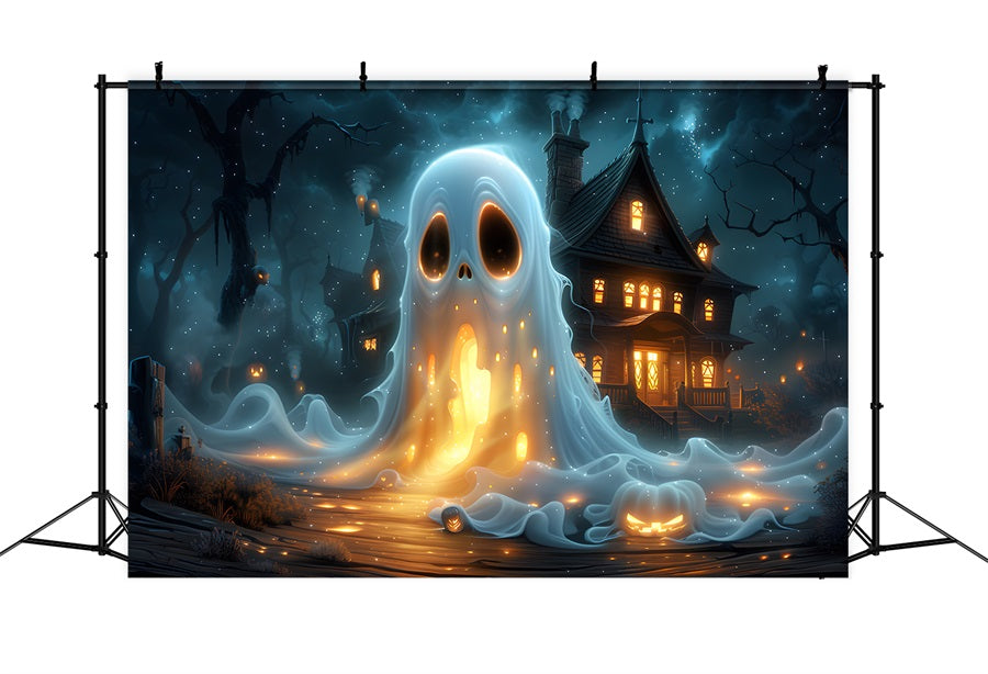 Halloween Gespenstervilla Hintergrund RR7-368