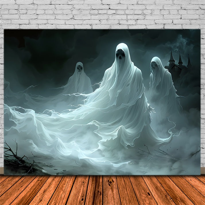 Halloween Gespenstertrio Hintergrund RR7-369