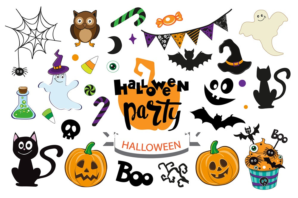 Halloween Party Dekoration Fotokulisse RR7-505