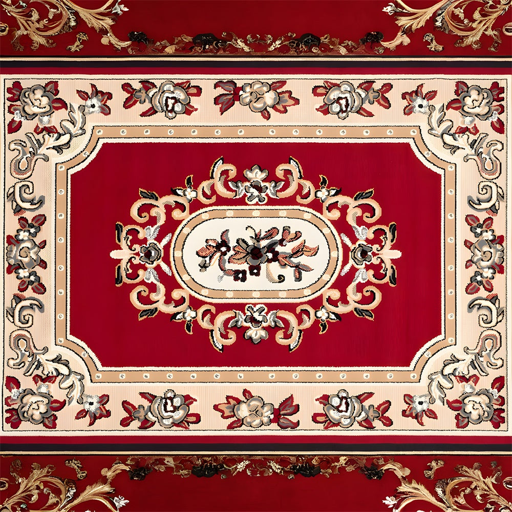 Eleganter rot-beiger Bodenhintergrund RR8-296