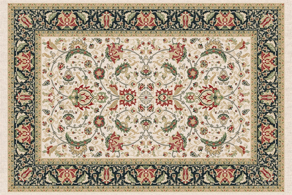 Komplizierte Blumenmuster Bodenhintergrund RR8-297