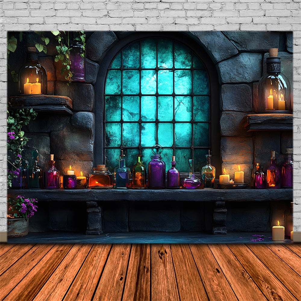 Halloween Grusellabor Fotohintergrund RR9-106
