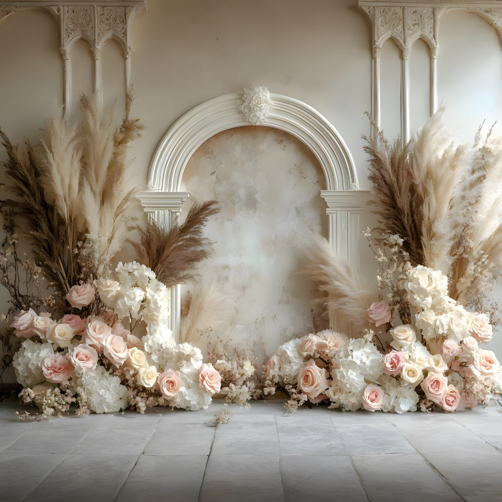 3x3m Fotohintergrund Elegante Boho-Hintergründe für Fotografie SXS5