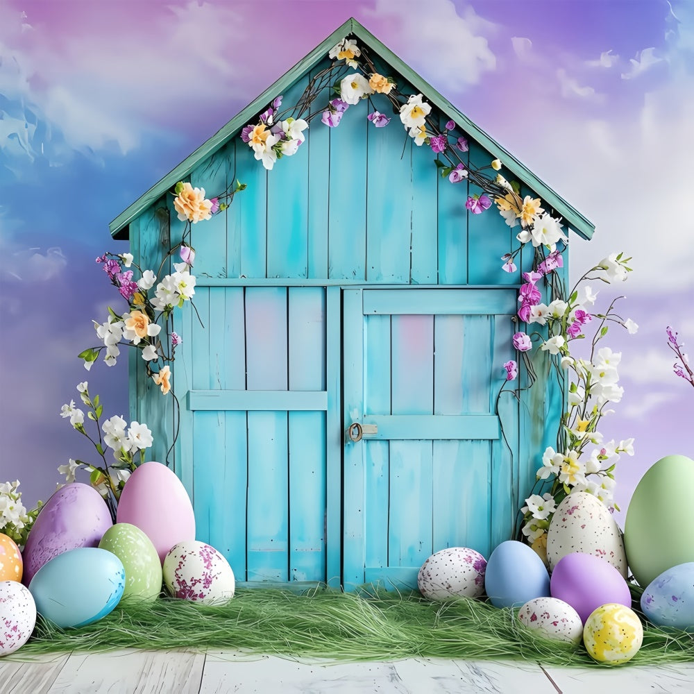 3x3m Backdrop Niedliche Ostern Hintergründe SXS8