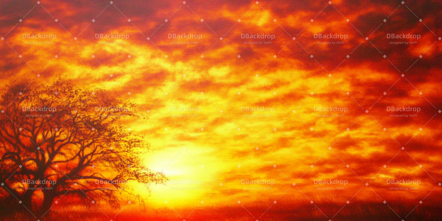 Theaterkulisse „Sonnenuntergang“ Kirchenbühnenkulissen CSH59-T58