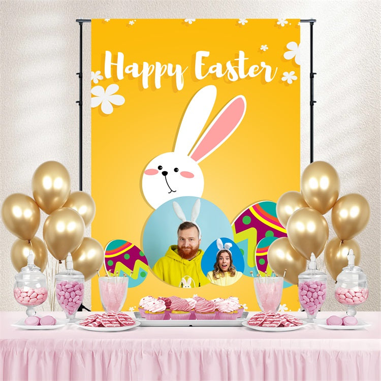 Ostern Backdrop Ideen Hasenohren Ei Personalisierte Backdrop TWW3-65