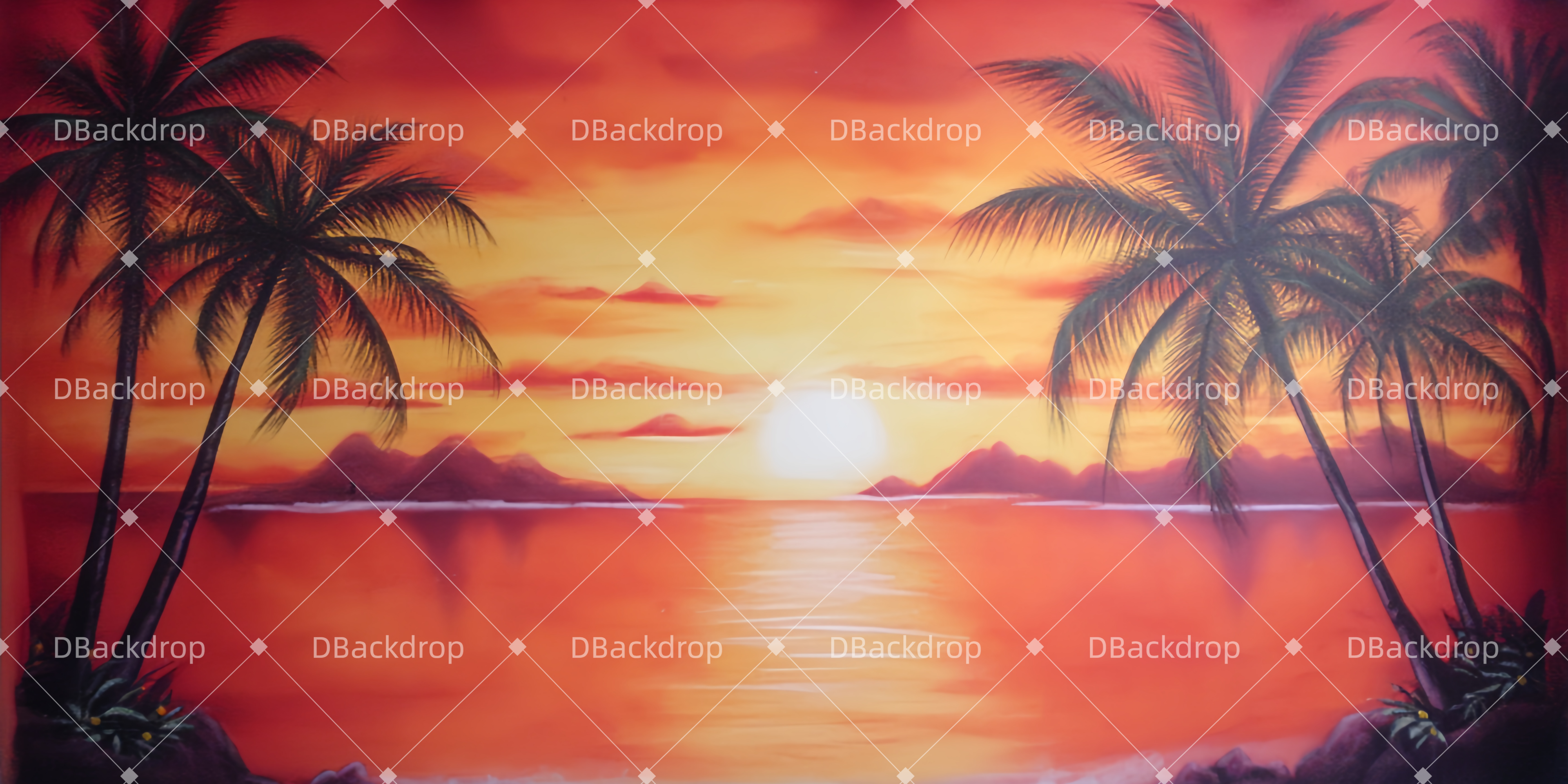 Theater Backdrops Der Klippenweg Theaterbühne mit Vorhang TWW510-T30