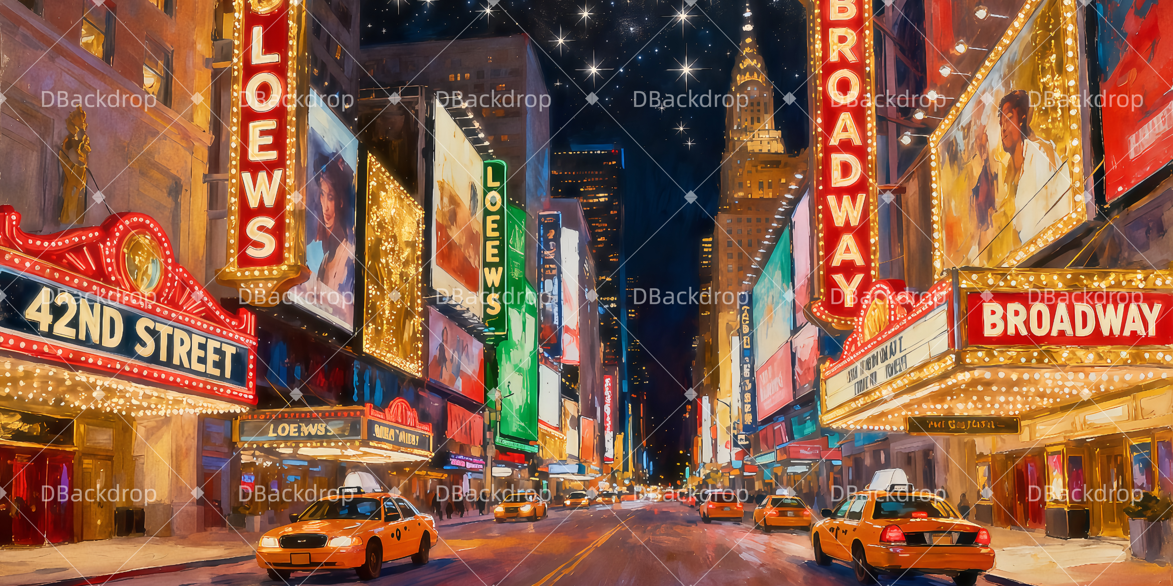 Theatervorhang Basteln 42nd Street Finale Theatervorhang kinder TWW511-T5