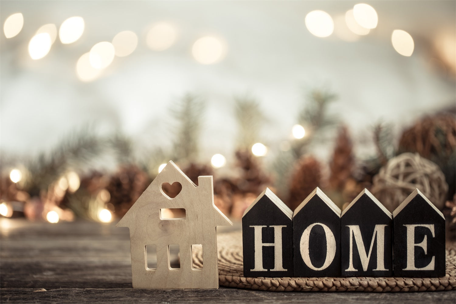 Einweihungskulissen Rustikale Holzkulisse XY2-127