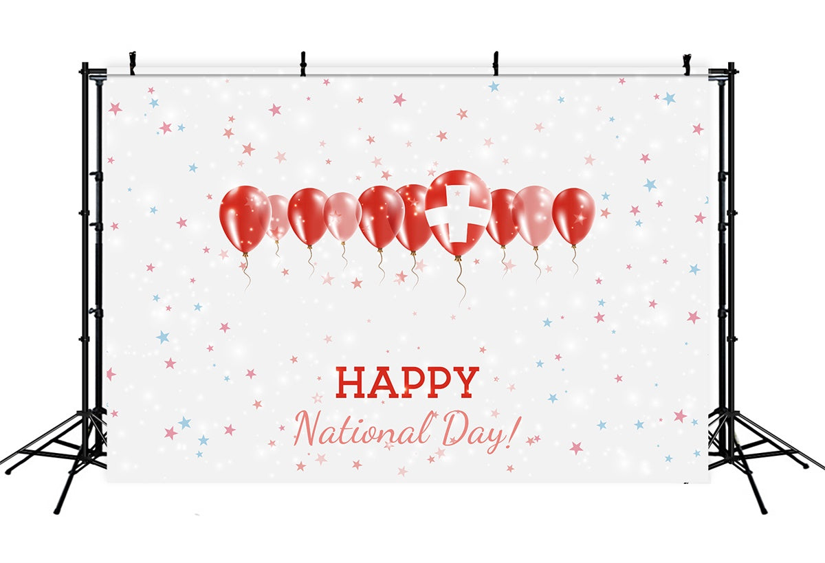National Nurses Day Backdrop Leuchtende Ballons Sterne Backdrop XY2-42
