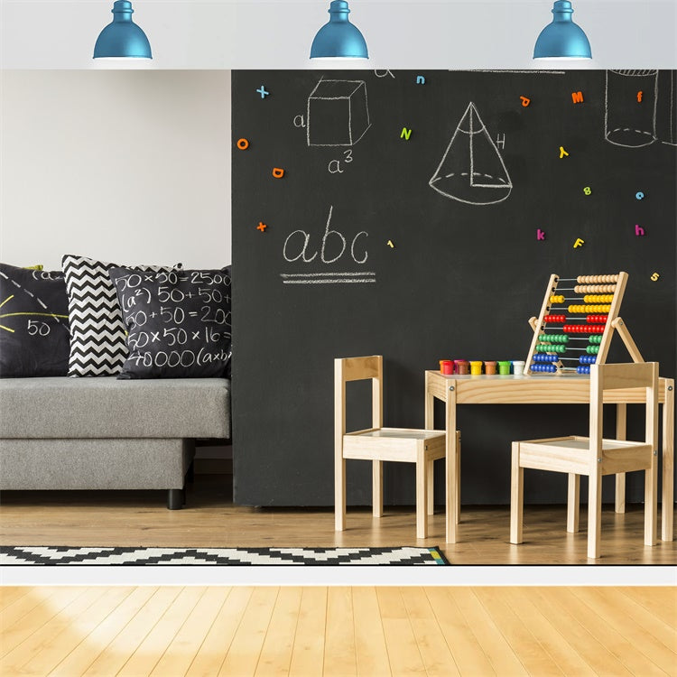Zurück zu Schule Kleines Klassenzimmer Fotografie Hintergrund BRP7-23