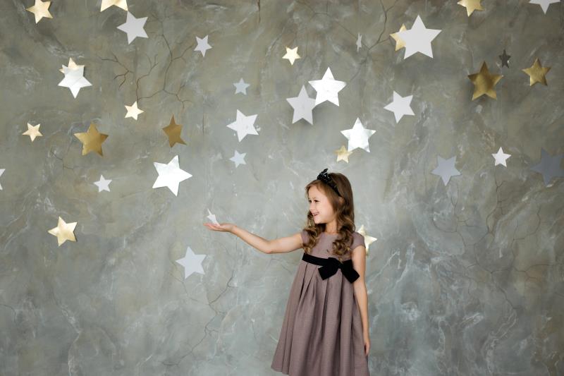 Abstrakte Textur Shiny Stars Fotografie Hintergrund GC-130