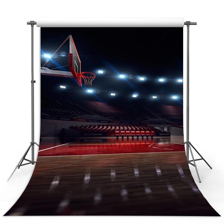 Basketball Court Backdrops Sport Photography Background G-312