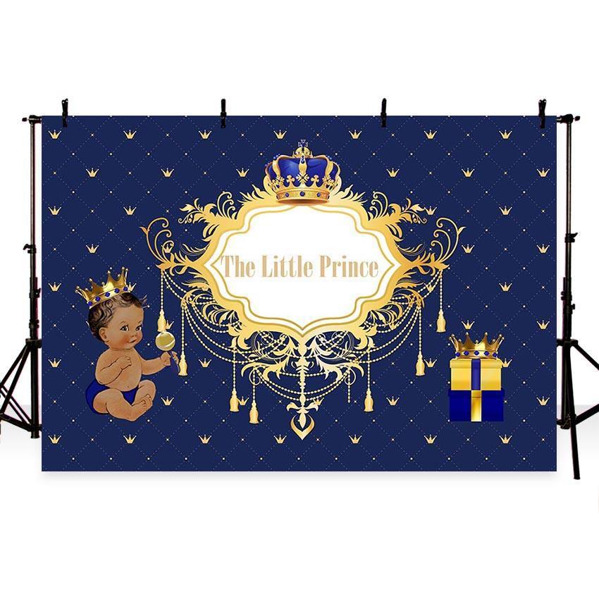 Custom Baby Shower Decoration Backdrops for Boy G-763