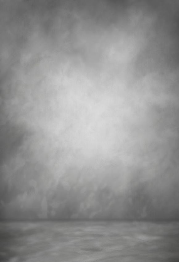 Abstract Gray Grunge Texture Backdrop for Portrait Photography