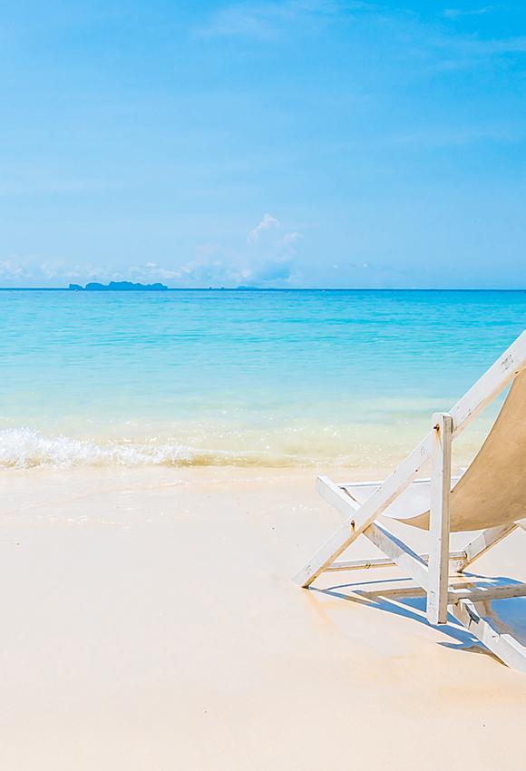 Summer Backdrops Beach Sky Blue Ocean Background J04139