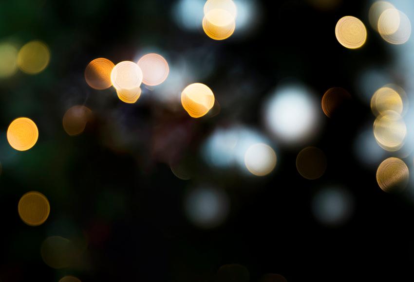 Bokeh Backdrop Lights Dark Photo Booth Background M116