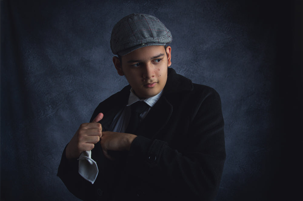 Grauer abstrakter Hintergrund für Porträtfotografie S-2883