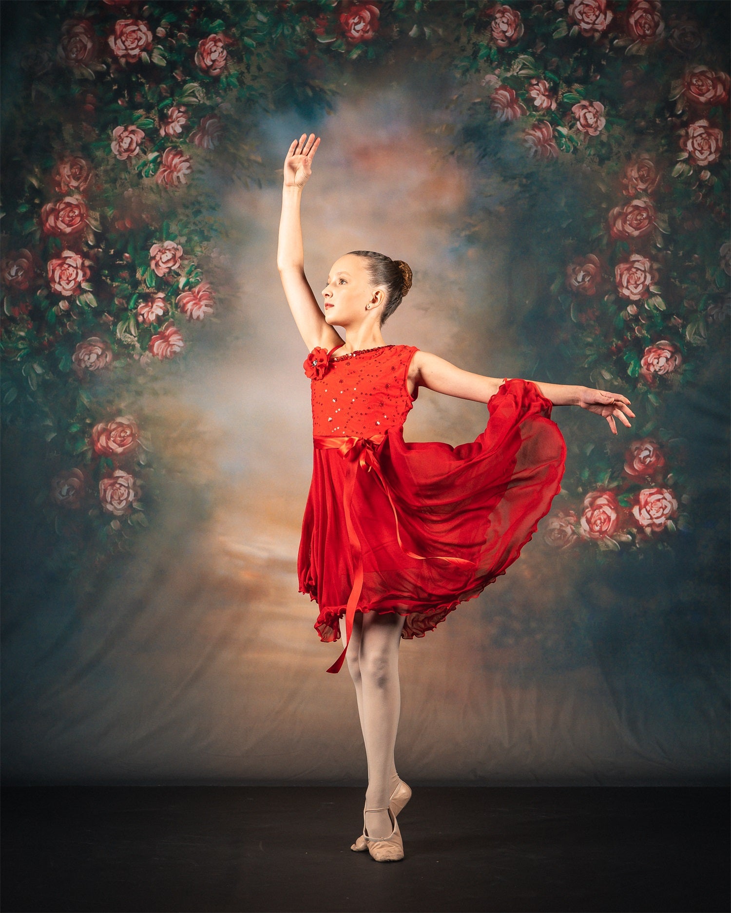 Blume abstrakte Porträtfotografie Hintergrund G-436