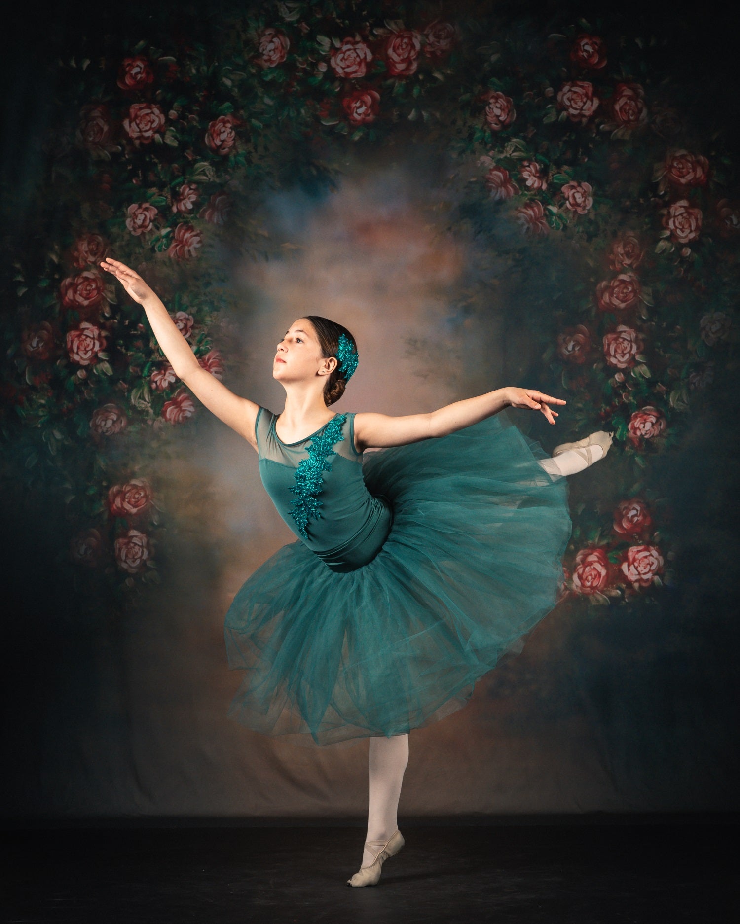 Blume abstrakte Porträtfotografie Hintergrund G-436