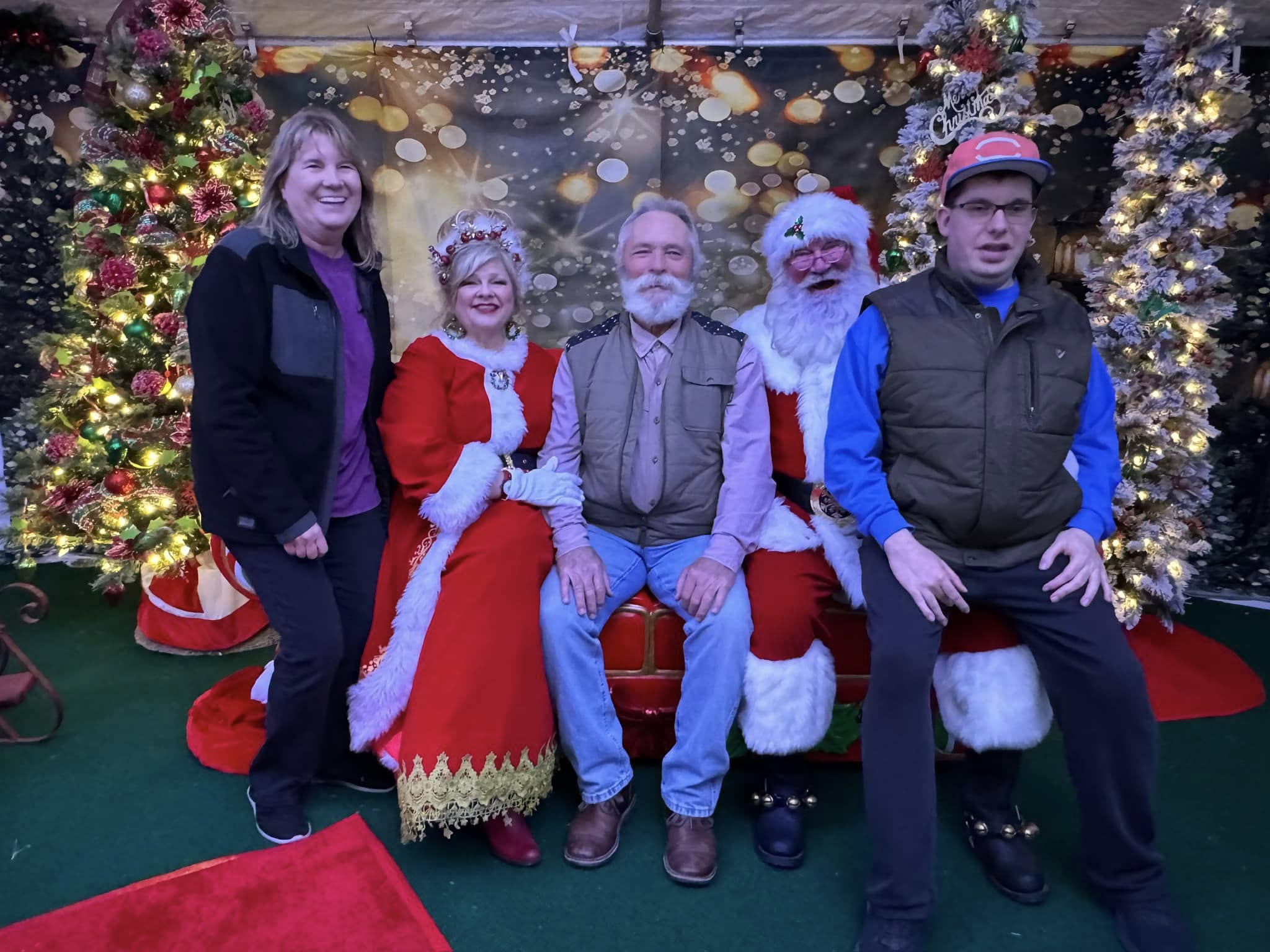 Weihnachtsbäume Lichter Blinkende Hintergründe G-1440
