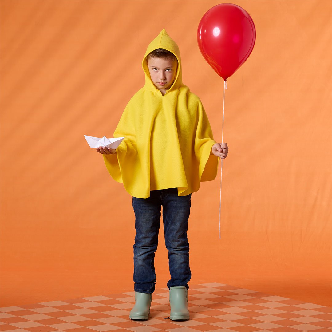 Einfarbiger Mandarinen-Porträt-Hintergrund für Fotostudio SC19