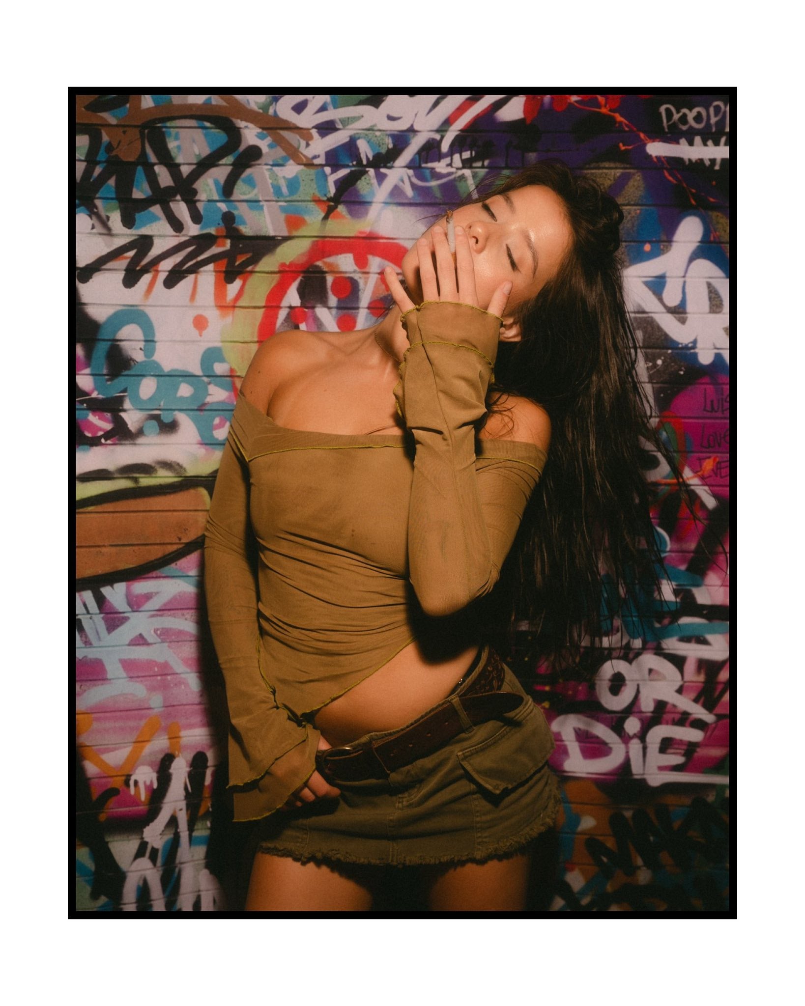 Graffiti Backdrops Fotografie Lebendige Street Art Backdrop BRP12-118