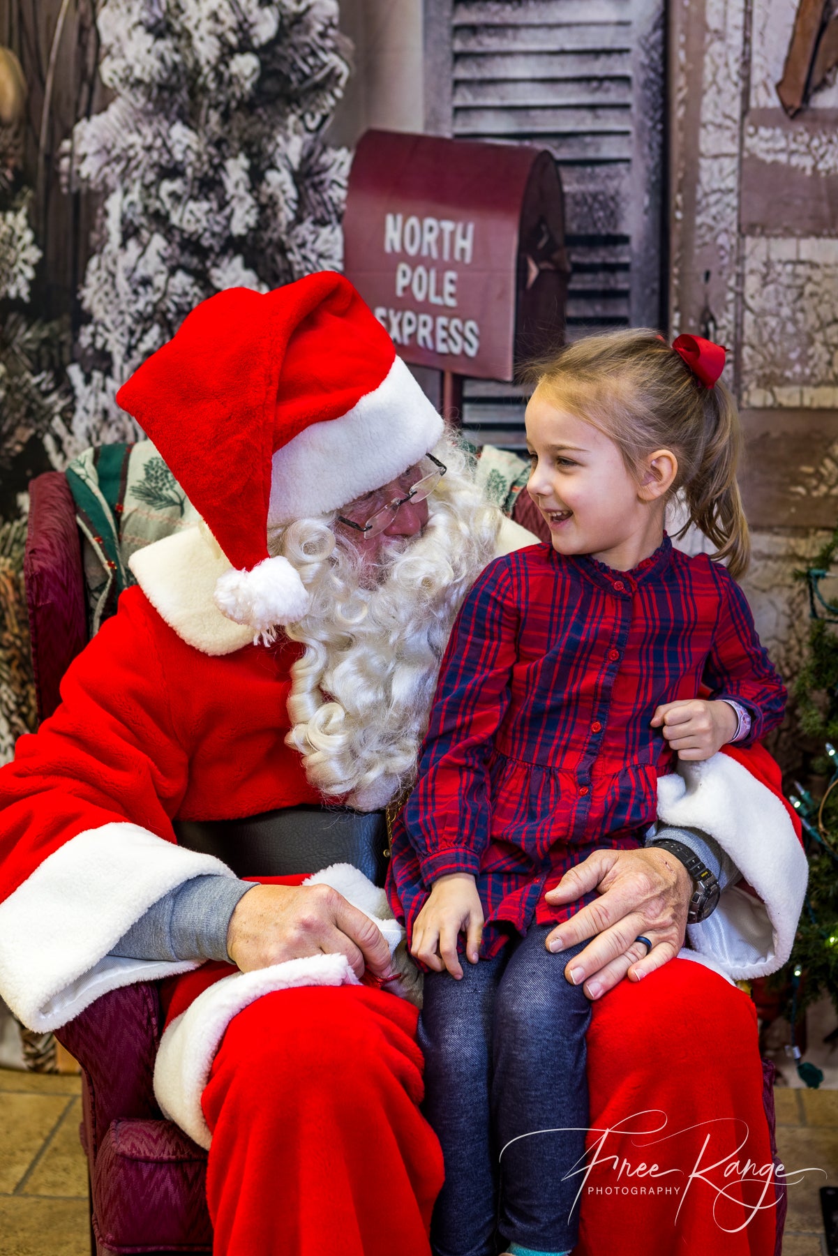 Weihnachtsbäume Rote Briefkasten Weihnachten Hintergründe Dekorierter Haushintergrund GX-1033