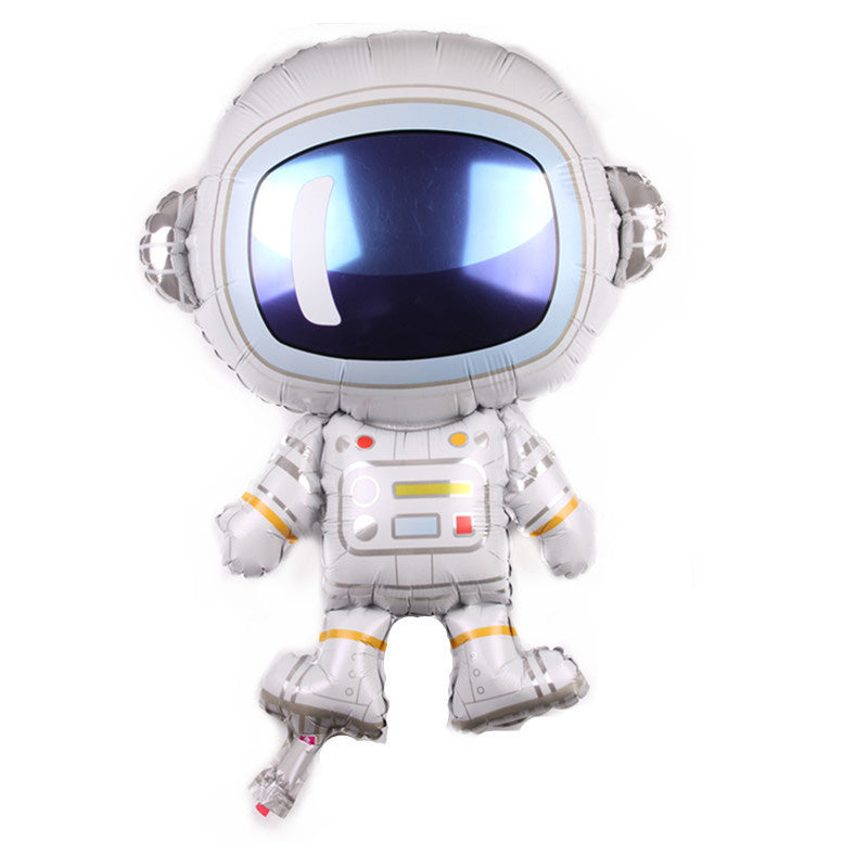 Astronaut Rakete Kinder Party Dekoration Aluminium Folienballon BA1