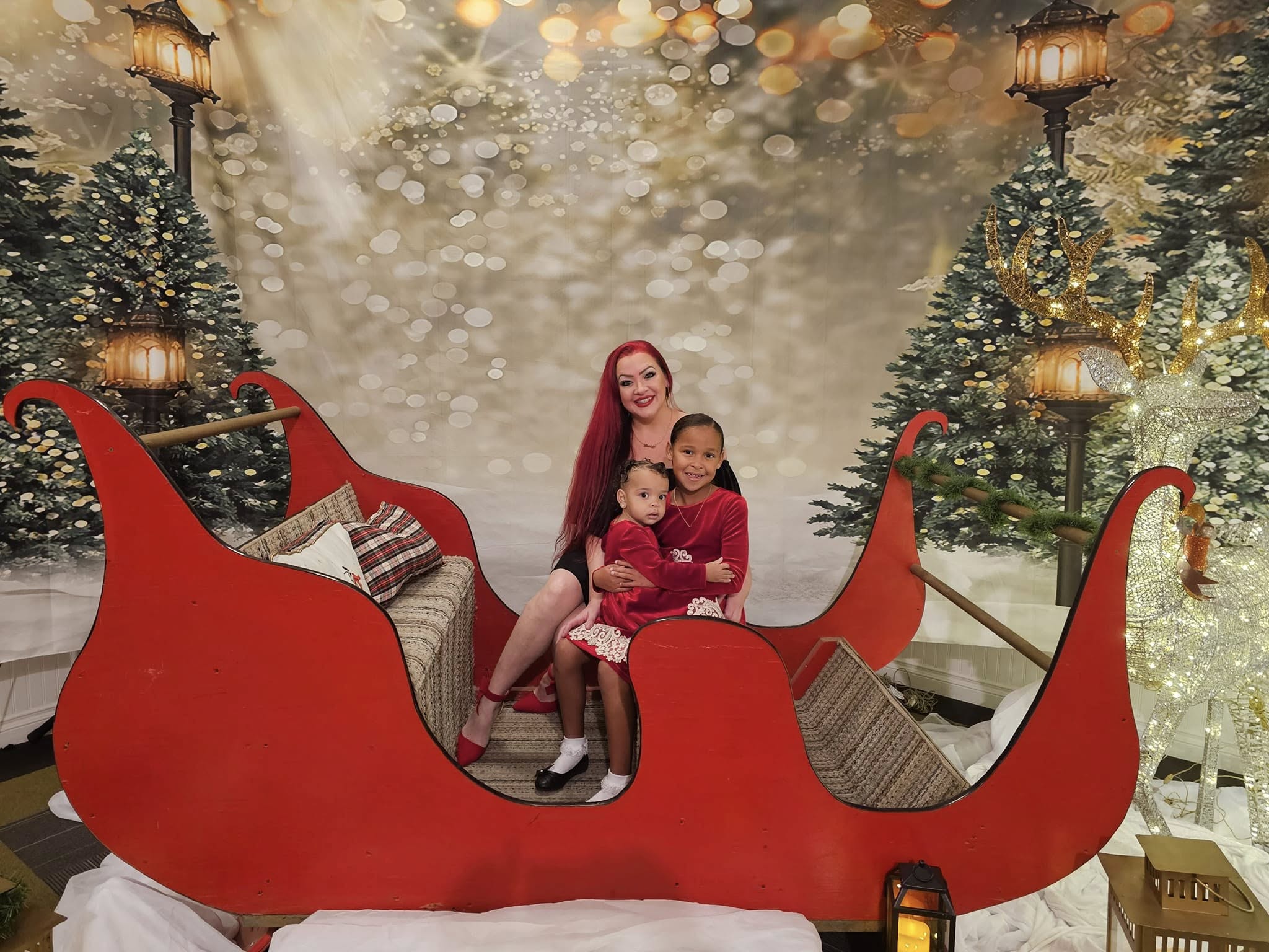 Weihnachtsbäume Lichter Blinkende Hintergründe G-1440