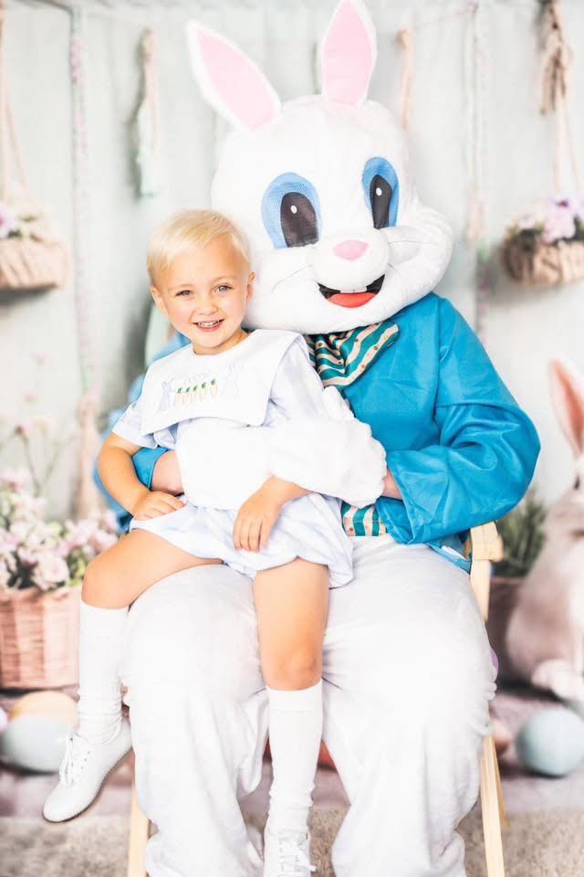 Ostern Fotohintergrund Enchanted Green Door Hasen Hintergrund CSH2-96