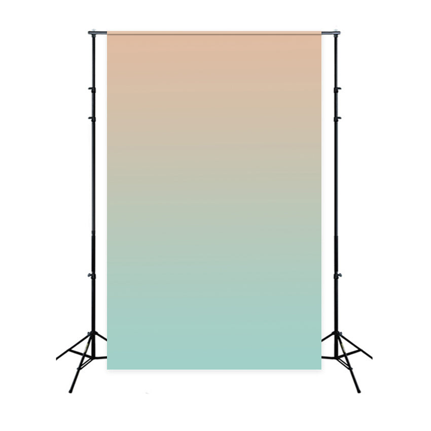 Porträtfotografie Backdrop Farbverlauf Blush Grün Studio Backdrop BRP-11-604