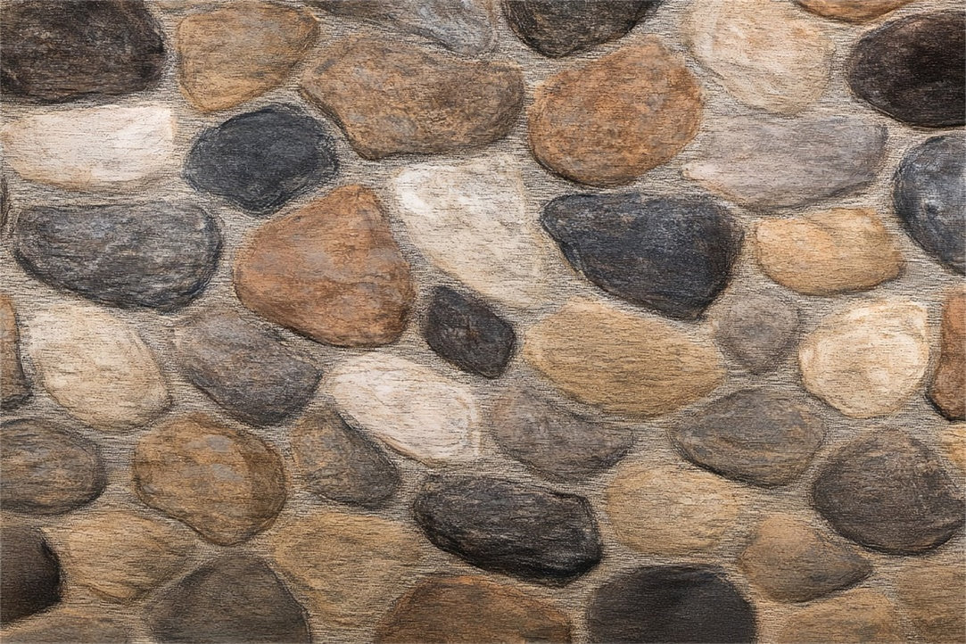 Floor Backdrop Weathered Stones Erdige Schattierungen Floor Backdrop BRP1-31