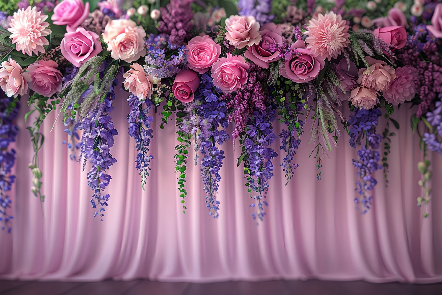 Blume Fotohintergrund Lavendel Traum Rose Bouquet Hintergrund BRP1-369