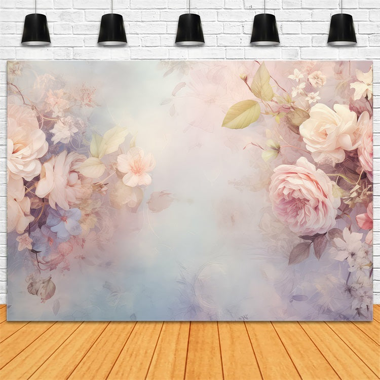 Blumen-Hintergrund Blush Tones Floral Fantasy Backdrop BRP1-523