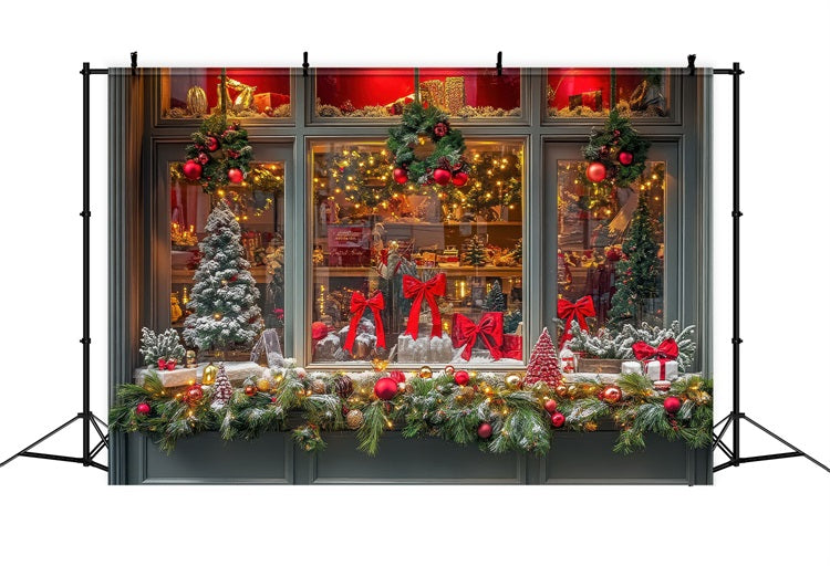 Hintergrund Weihnachten Fenster Display Hintergrund BRP10-149