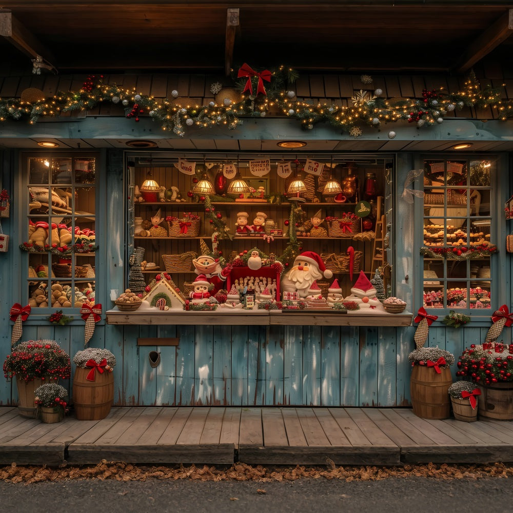 Backdrop für die Geschenkewerkstatt des Weihnachtsmanns BRP10-626